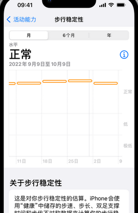 栾城iPhone手机维修如何在iPhone开启'步行稳定性通知'