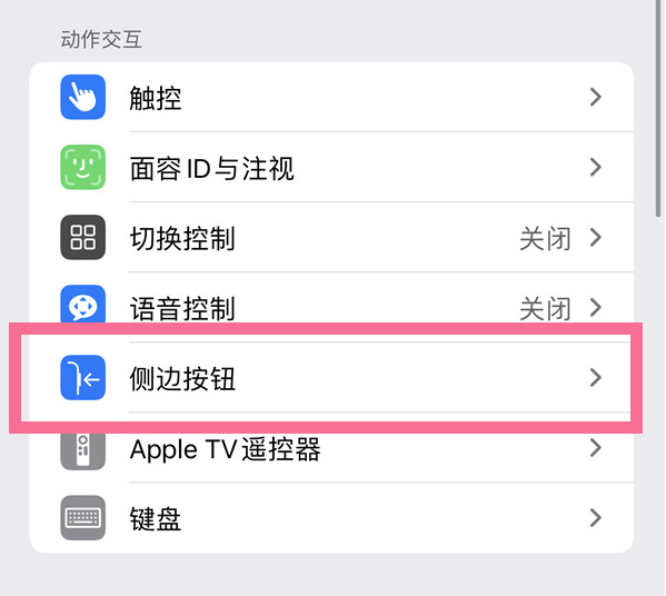 栾城苹果14维修店分享iPhone14 Plus侧键双击下载功能关闭方法 