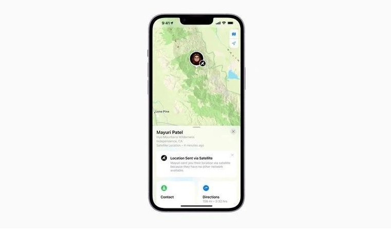 栾城苹果14维修分享iPhone14系列中 FindMy功能通过卫星分享位置方法教程 