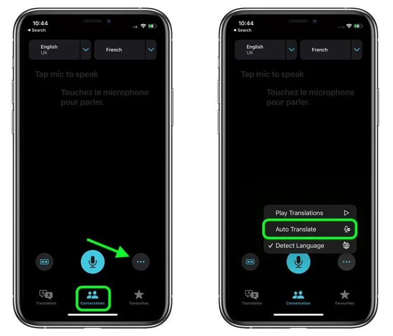 栾城苹果手机维修分享iOS 15 “翻译” App 新改进 